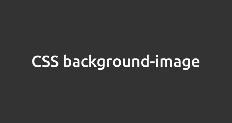 CSSbackground-image