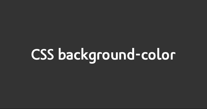 CSSbackground-color